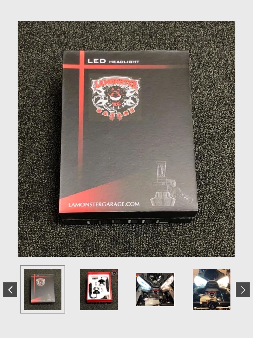 H4 LED Headlight Bulb Kit - Picture 5 of 5